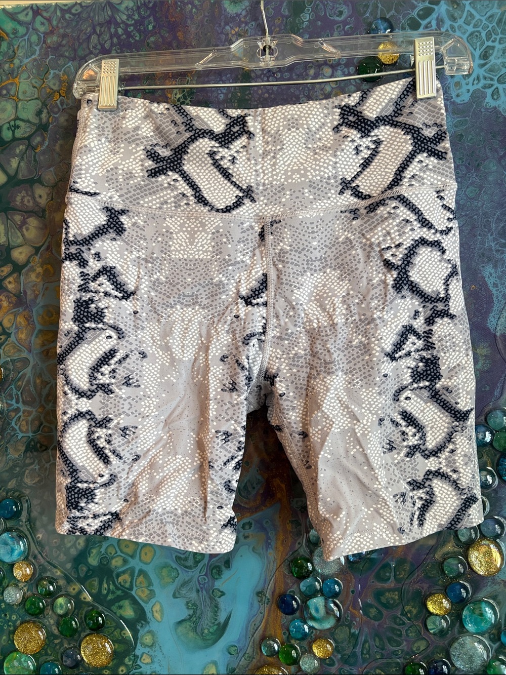 Varley Snake Print Shorts
